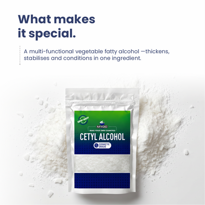 Cetyl Alcohol formulation properties and ingredient profile