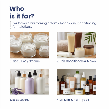Cetyl Alcohol applications in skincare haircare and personal care products