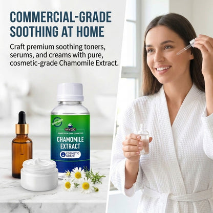 Chamomile Extract applications in serums creams masks and hair care products