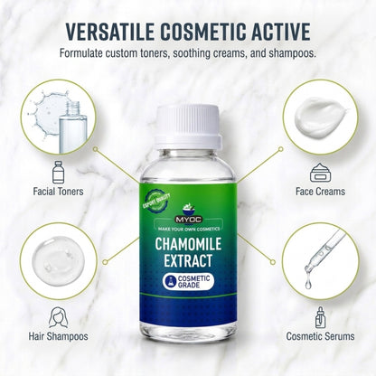 Chamomile Extract key benefits for skincare and haircare formulations