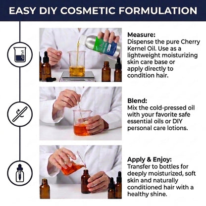 Cherry Kernel Oil ingredient profile for skin and hair care formulations