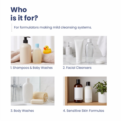 Cocamidopropyl Betaine applications in skincare haircare and personal care products