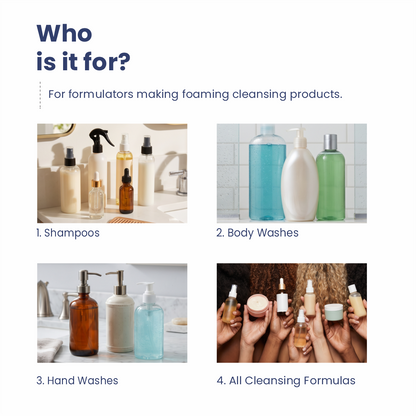 Coco di ethanol amide applications in skincare haircare and personal care products
