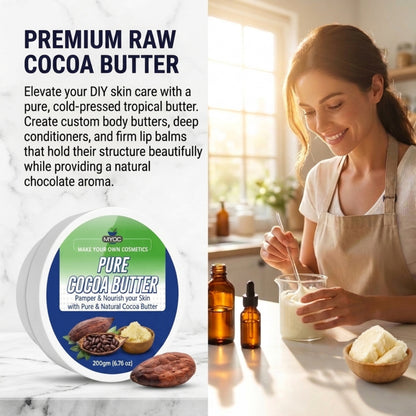 Cocoa Butter applications in skincare haircare and body butter products