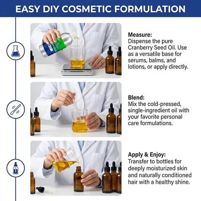 Cranberry Seed Oil ingredient profile for skin and hair care formulations