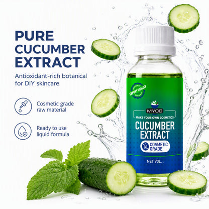 Cucumber Extract botanical ingredient for cosmetic formulations