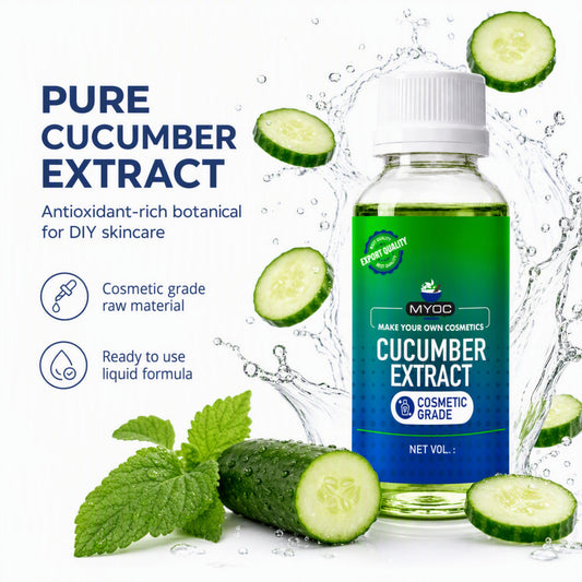 Cucumber Extract botanical ingredient for cosmetic formulations