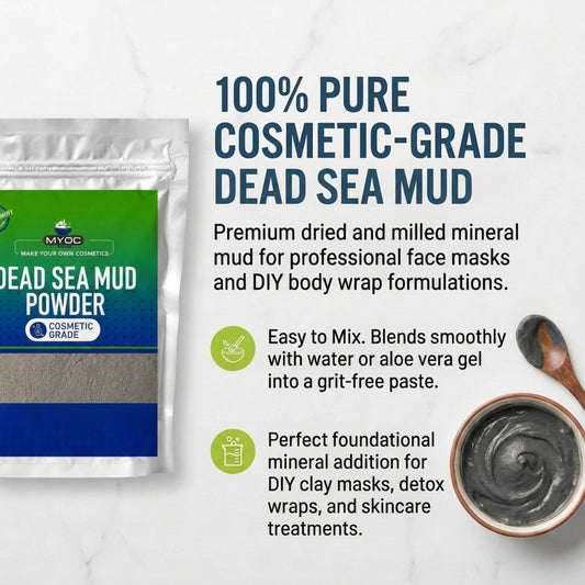 Dead Sea Mud Powder powder for cosmetic and personal care formulations