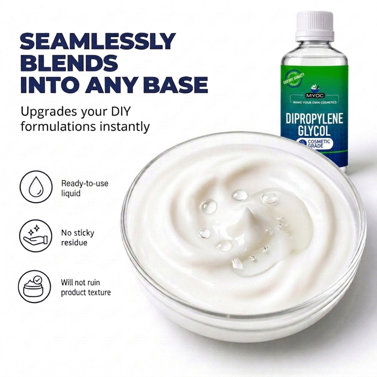 Dipropylene Glycol applications in skincare haircare and personal care products