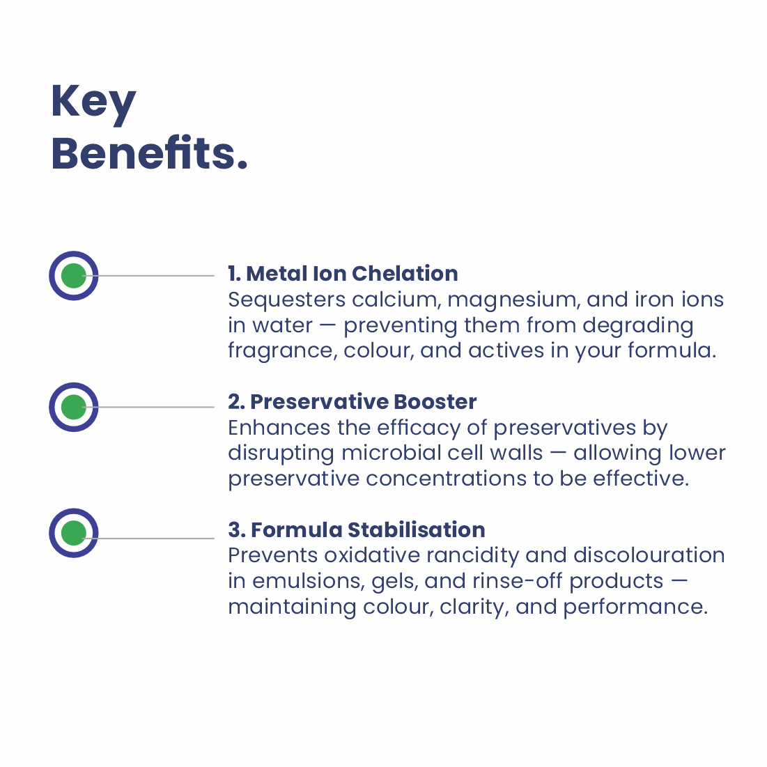 Disodium edta key benefits for cosmetic formulations
