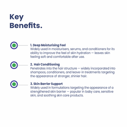 Dl Panthenol key benefits for cosmetic formulations