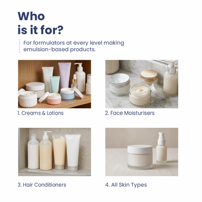 Emulsifying Wax applications in skincare haircare and body care products