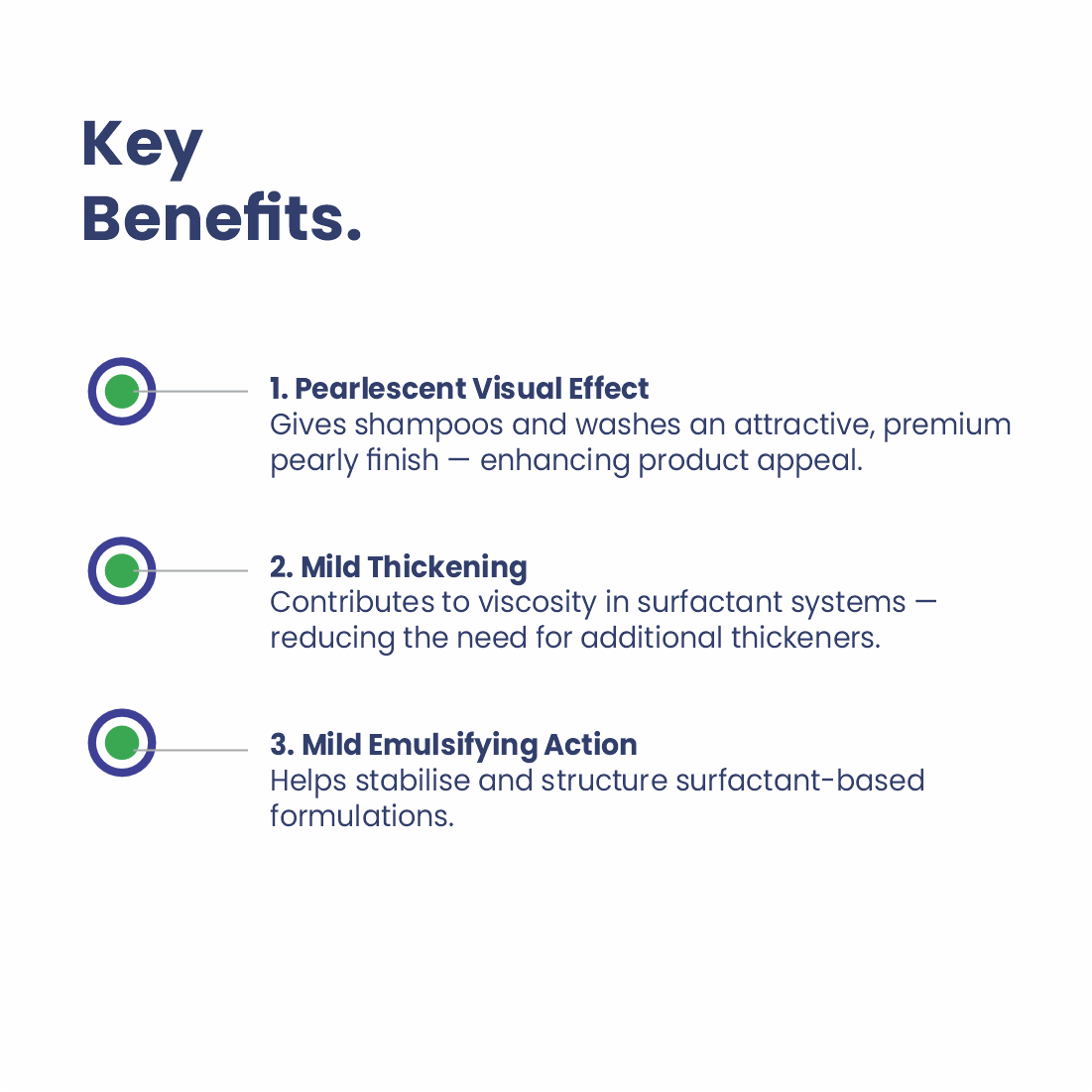 Ethylene Glycol Monostearate key benefits for cosmetic formulations