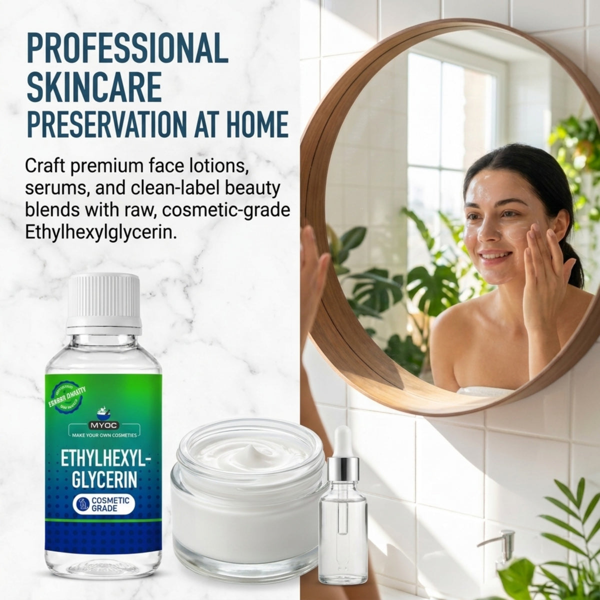 Ethylhexylglycerin applications in skincare haircare and personal care products
