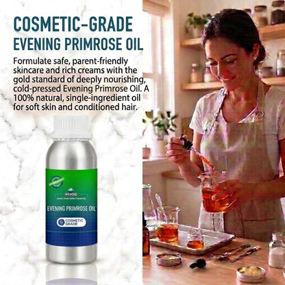 Evening Primrose Oil applications in skincare haircare and body care products