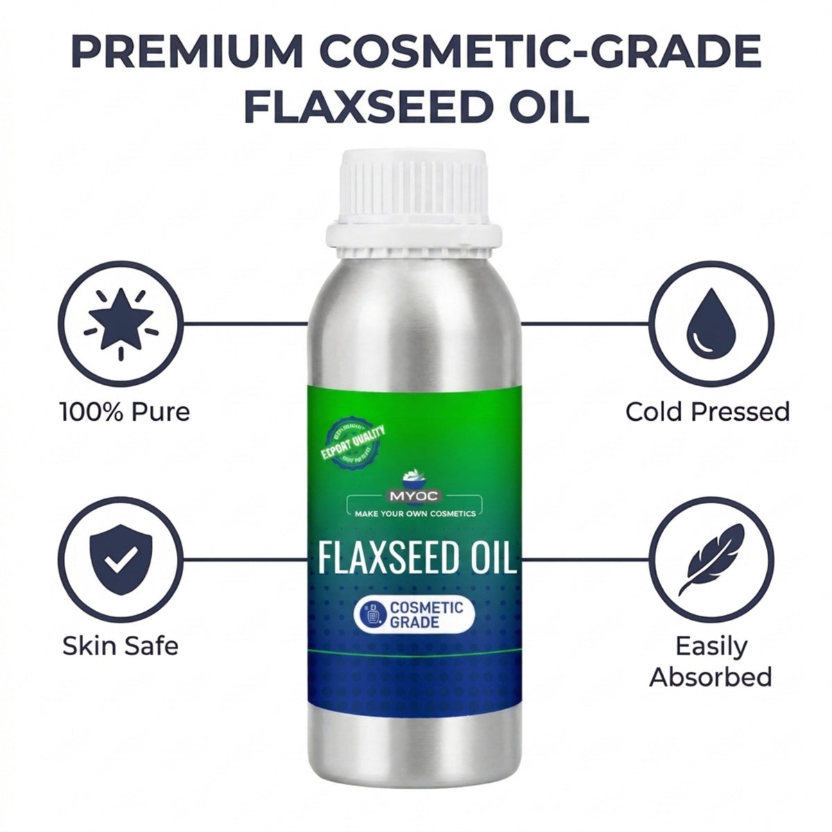 How to use Flaxseed Oil in cosmetic formulations