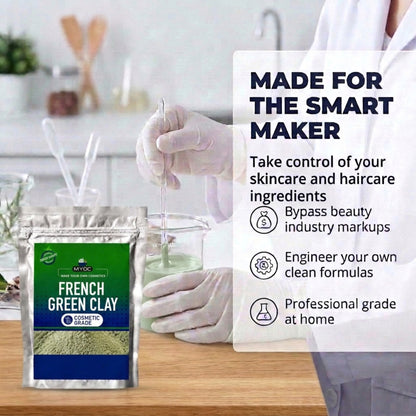How to use French Green Clay in cosmetic formulations