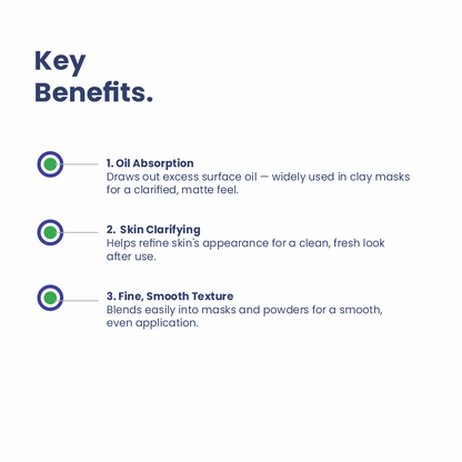 Fuller's earth key benefits for cosmetic formulations