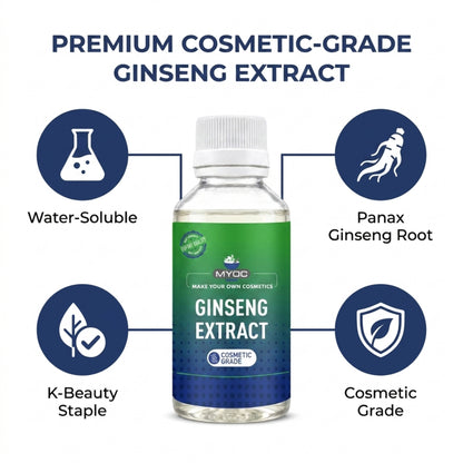 How to use Ginseng Extract in cosmetic formulations