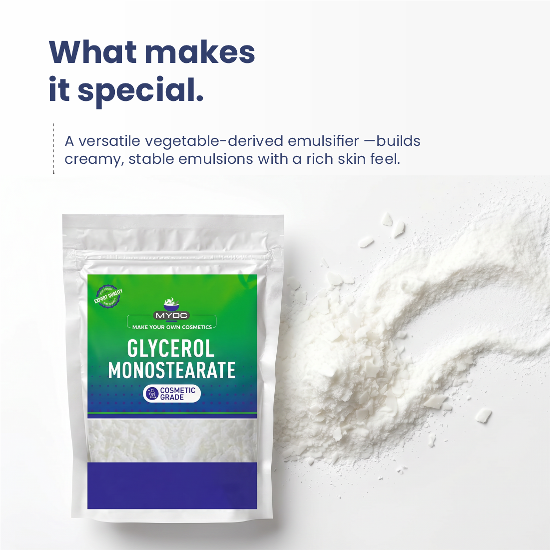 Glycerol Monostearate formulation properties and ingredient profile