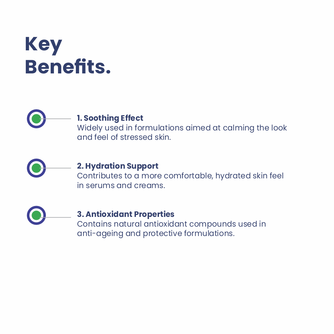 Gotu kola Extract key benefits for skincare and haircare formulations