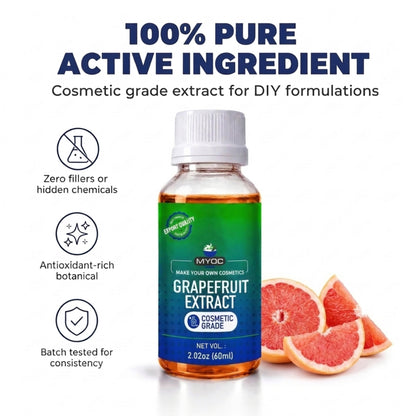 Grapefruit Extract botanical ingredient for cosmetic formulations