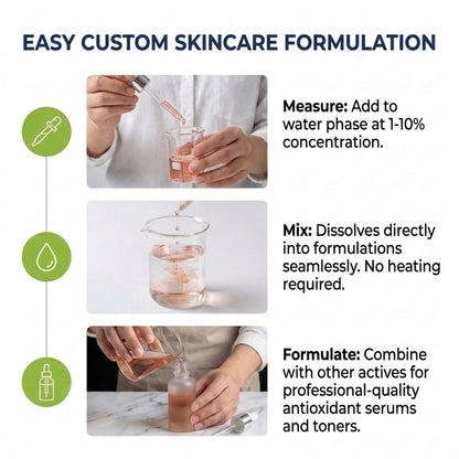Grape Seed Extract formulation properties and cosmetic applications