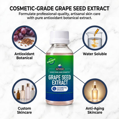 Grape Seed Extract key benefits for skincare and haircare formulations