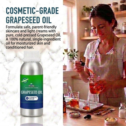 Grapeseed Oil applications in skincare haircare and body care products