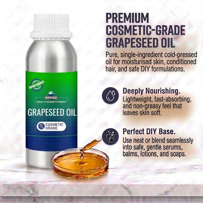 Grapeseed Oil for cosmetic and personal care formulations