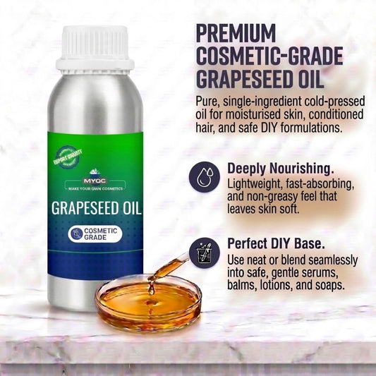 Grapeseed Oil for cosmetic and personal care formulations