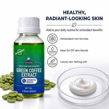 Green Coffee Extract formulation properties and cosmetic applications