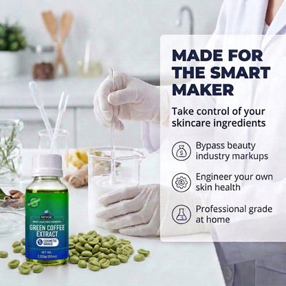 How to use Green Coffee Extract in cosmetic formulations