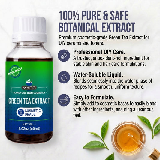Green Tea Extract botanical ingredient for cosmetic formulations