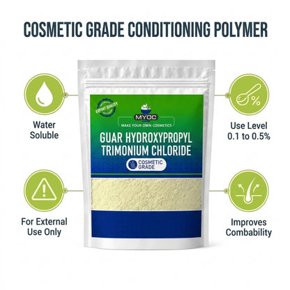 Guar Hydroxypropyl Trimonium Chloride cosmetic formulation and raw material reference