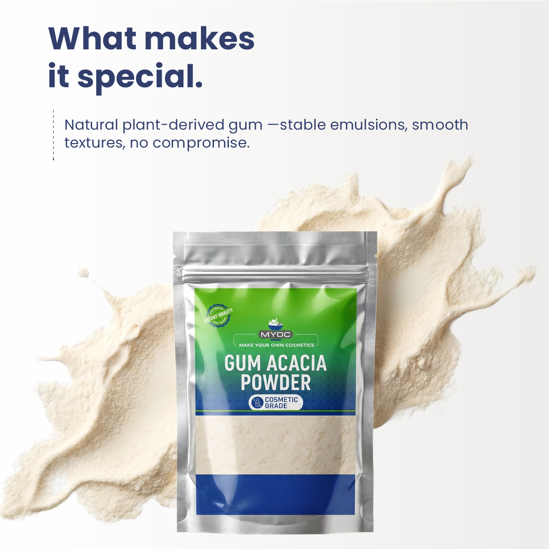 Gum Acacia formulation properties and ingredient profile
