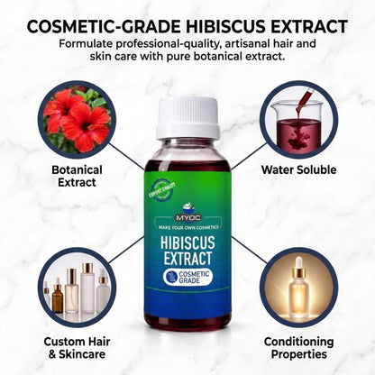 Hibiscus Extract key benefits for skincare and haircare formulations