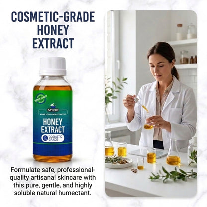 Honey Extract applications in serums creams masks and hair care products