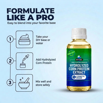 Hydrolyzed Corn Protein key benefits for hair and skincare formulations