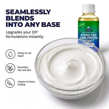Hydrolyzed Corn Protein applications in conditioners masks serums and personal care products