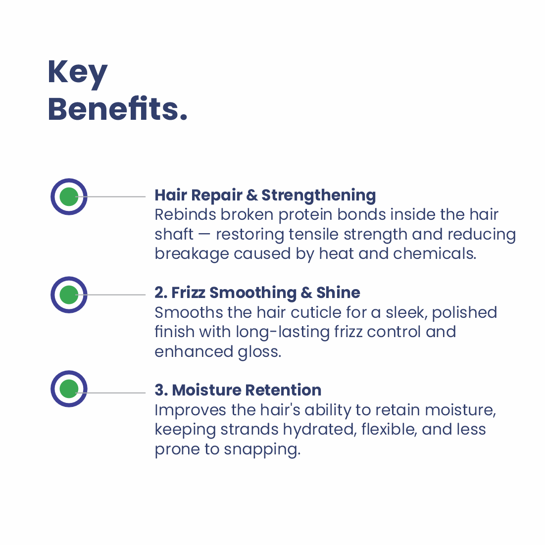 Hydrolyzed Keratin Protein key benefits for hair and skincare formulations