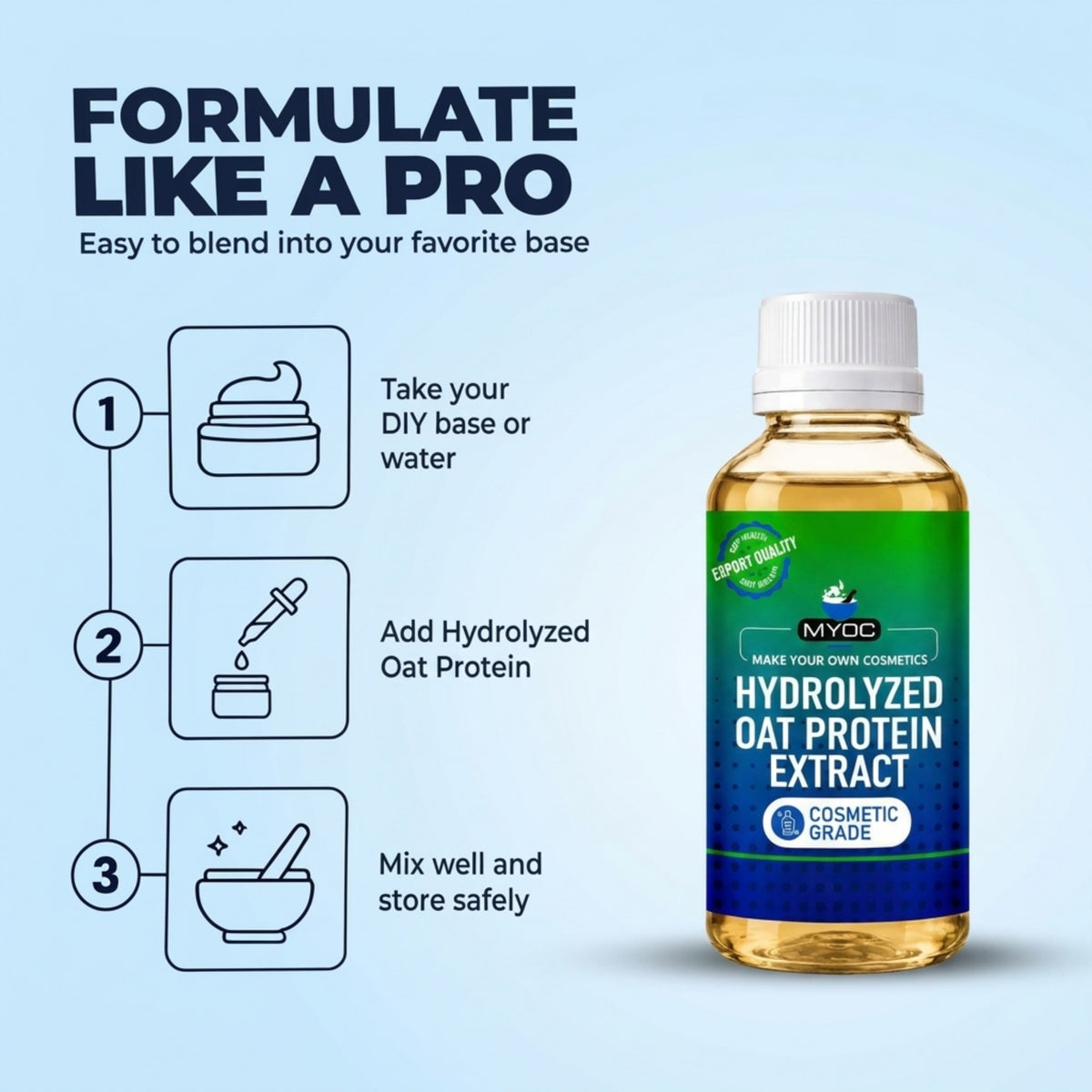 Hydrolyzed Oat Protein key benefits for hair and skincare formulations