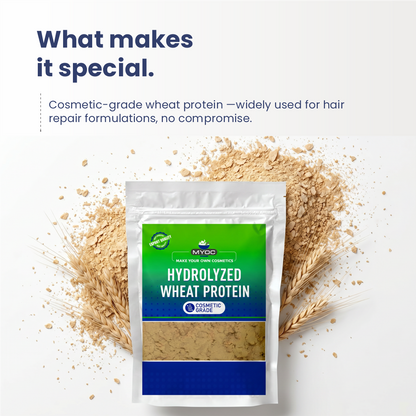 Hydrolyzed Wheat Protein formulation properties for cosmetic products
