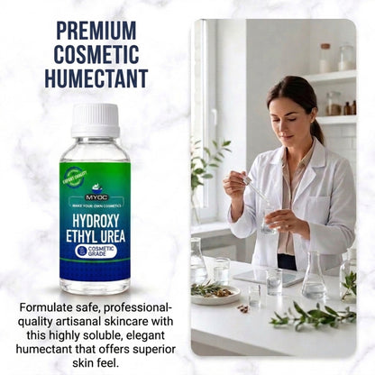 Hydroxy Ethyl Urea applications in skincare haircare and personal care products