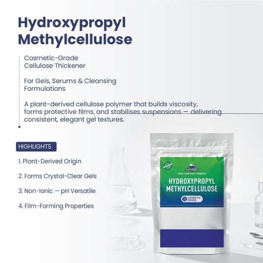 Hydroxypropyl Methylcellulose ingredient for cosmetic and personal care formulations