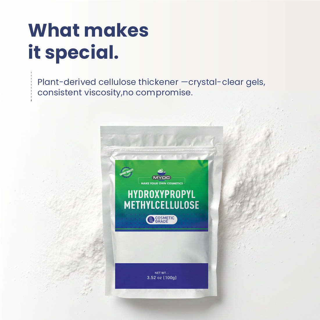 Hydroxypropyl Methylcellulose formulation properties and ingredient profile