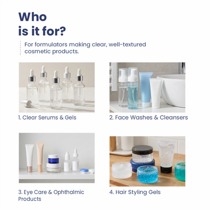 Hydroxypropyl Methylcellulose applications in skincare haircare and personal care products