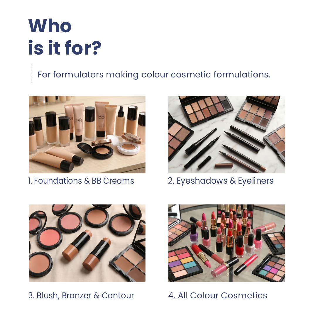 Iron Oxide applications in skincare haircare and personal care products