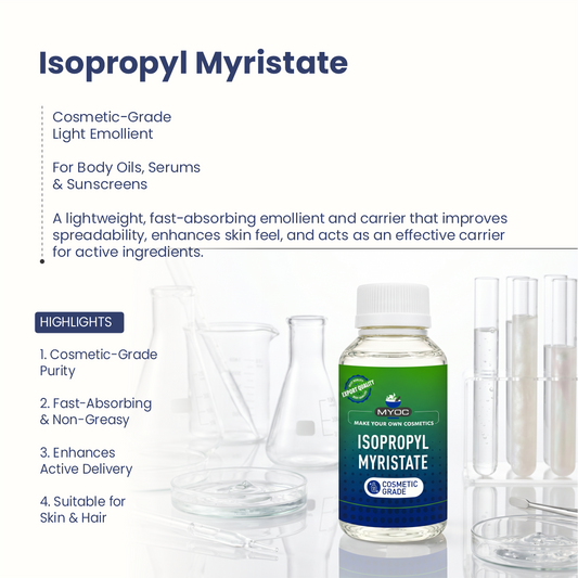 Isopropyl Myristate ingredient for cosmetic and personal care formulations