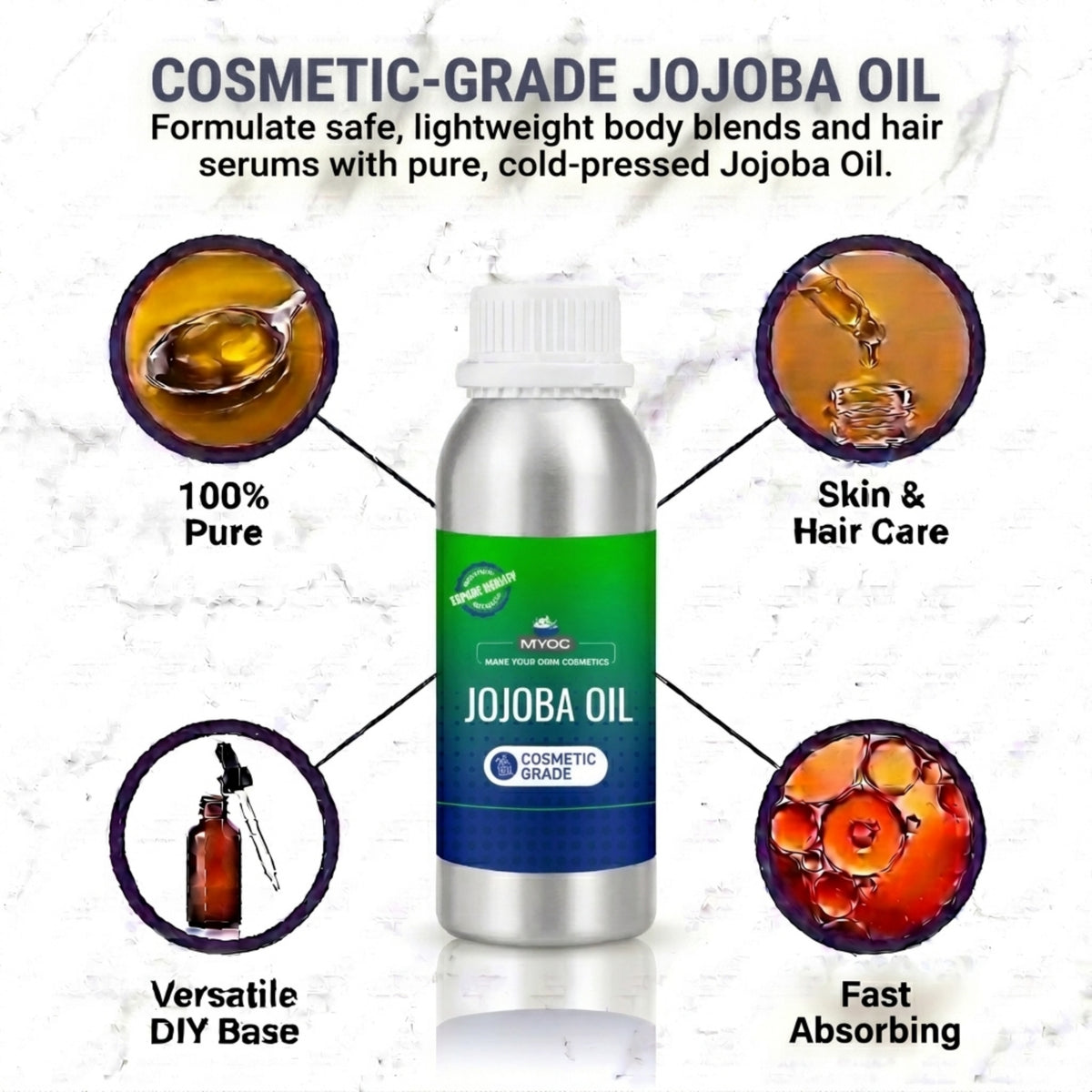 Jojoba Oil (Golden) key formulation benefits and properties